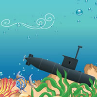 Mystical Submarine Treasure Adventure